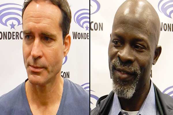 Jason Patric and Djimon Hounsou of Wayward Pines