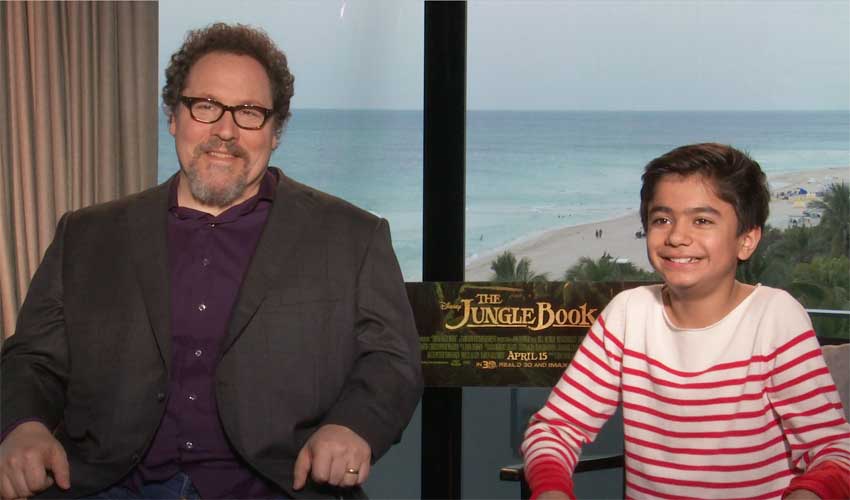 Sing Along: Jon Favreau and 'The Jungle Book' Star Neel Sethi Sing 'The Bare Necessities'