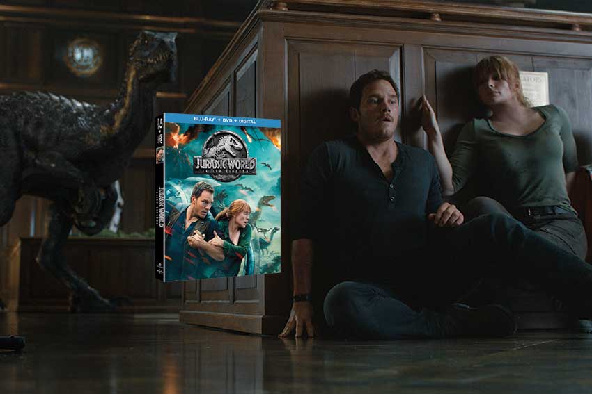 Jurassic World 2 Fallen Kingdom Bluray Giveaway