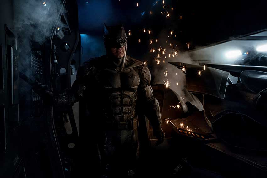 Zack Snyder Reveals New Batman Tactical Suit and Wrapping Justice League