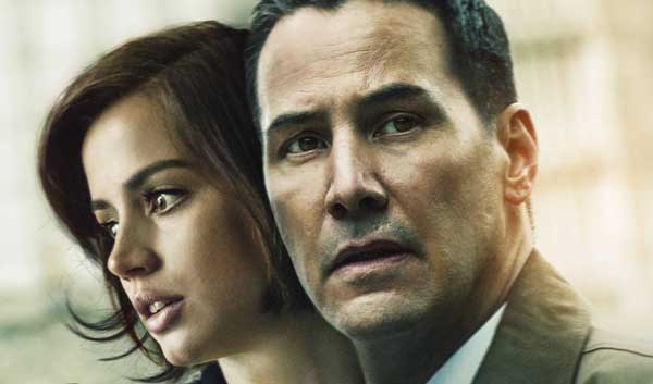 Keanu Reeves Ana de Armas in Exposed movie poster image