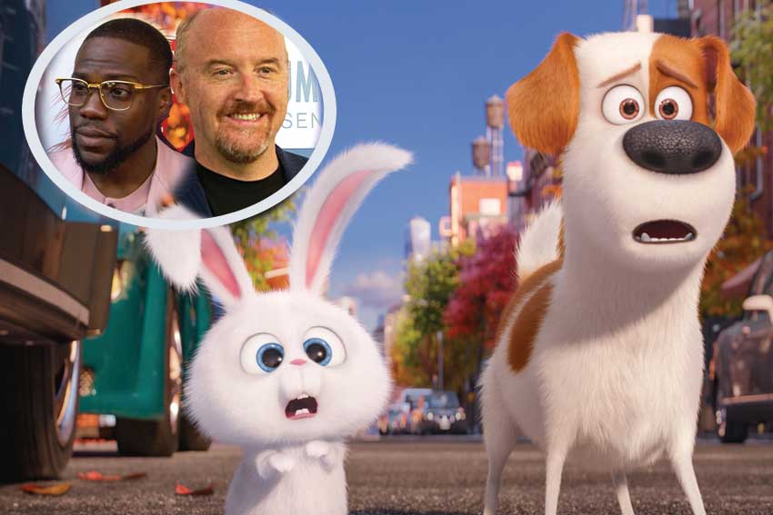 Kevin Hart and Louis C.K. Talk 'The Secret Life of Pets' and Animal Instincts