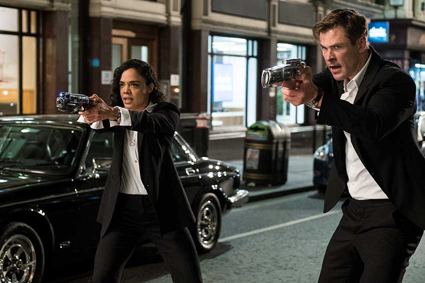 Men in Black International Chris Hemsworth Tessa Thompson