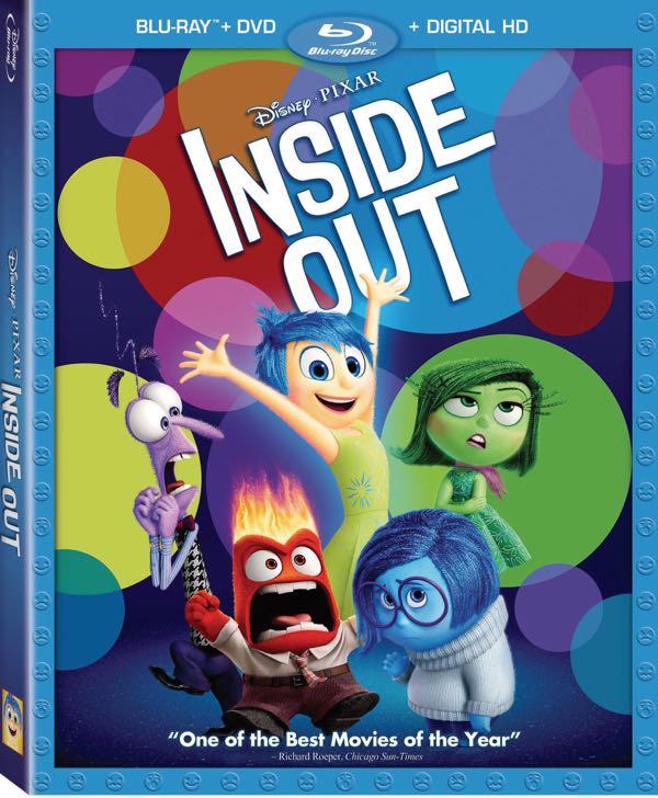 Disney*Pixar's 'Inside Out' Blu-ray Fully Loaded with Bonus Features