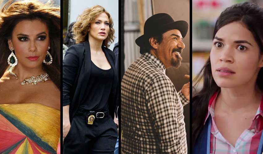 Primetime Latinos JenniferLopez EvaLongoria GeorgeLopez AmericaFerrera