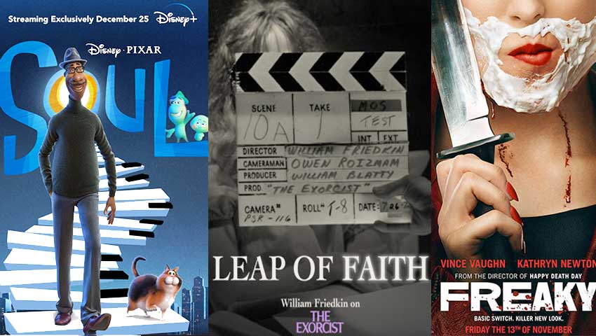 Movie Review Roundup: 'Freaky,' Pixar's 'Soul,' William Friedkin on The Exorcist, 'Let Him Go'