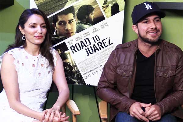 Romina Peniche and Walter Perez on Working with Adal Ramones and Shooting Road to Juarez Guerilla Style
