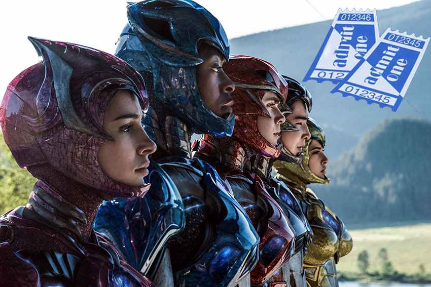 Sabans Power Rangers ticket giveaway