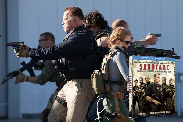 SABOTAGE Blu-ray & DVD New Movie Review
