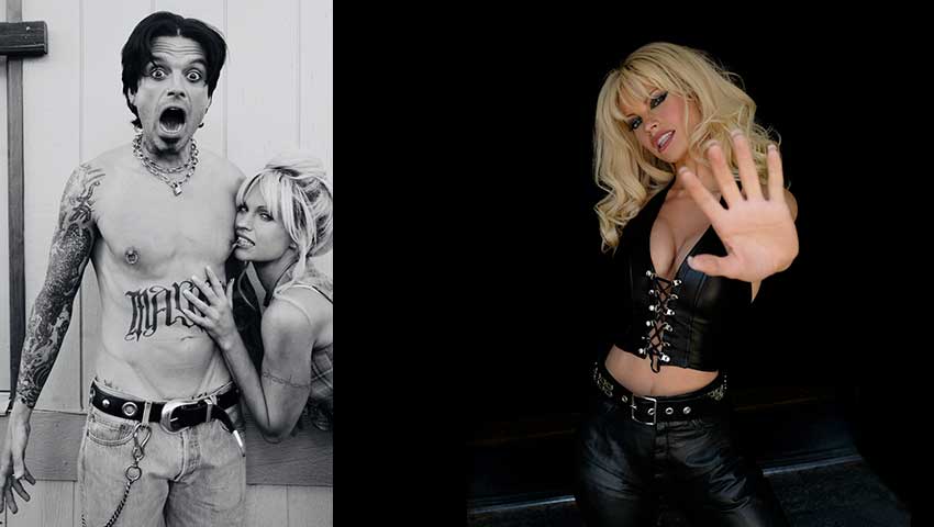 First Look at Lily James and Sebastian Stan as Pamela Anderson and Tommy Lee For Hulu Series