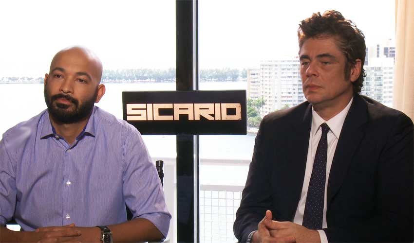 'Sicario' Star Benicio del Toro Reveals He’s Shy and His Co-star Feels Relieved By That