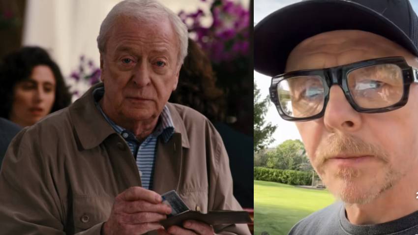 Simon Pegg Lists 10 Favorite Michael Caine Performances While Impersonating The Actor