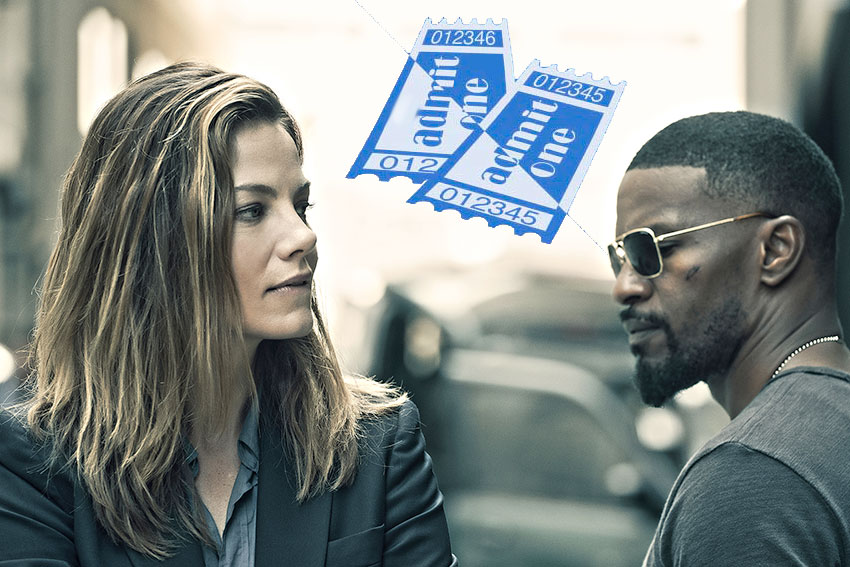 Sleepless Jamie Foxx Michelle Monaghan giveaway