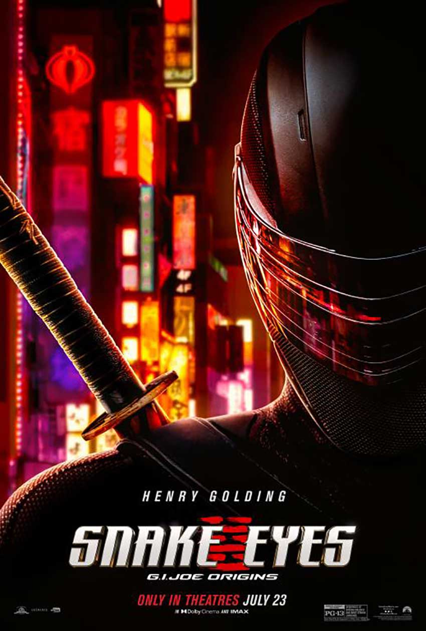 New 'Snake Eyes' Movie Poster, Trailer and Behind the Scenes with Larry Hama