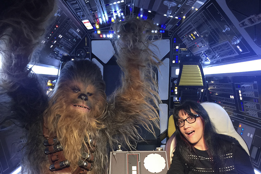 Star Wars Chewbacca Millennium Falcon