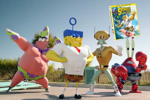 'The Spongebob Movie: Sponge Out of Water' DVD Giveaway
