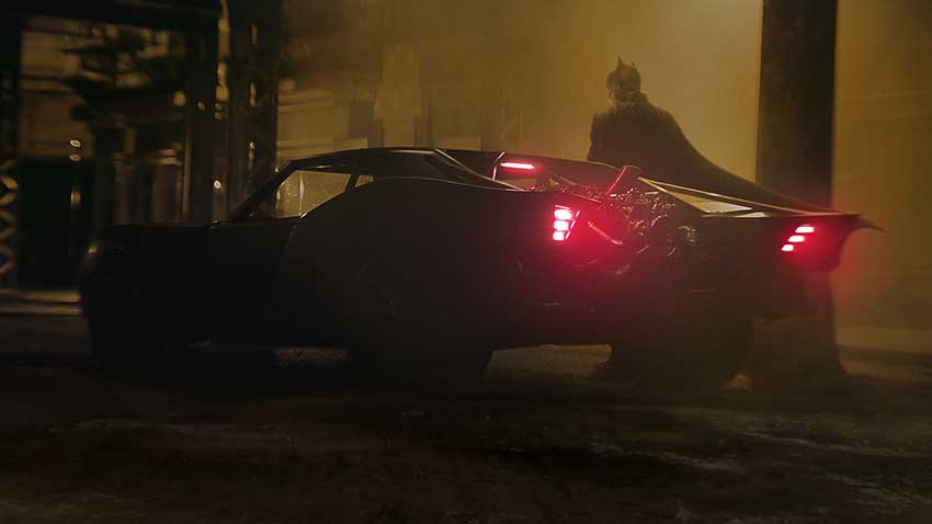 First Look at The Batman's Batmobile Muscle Car