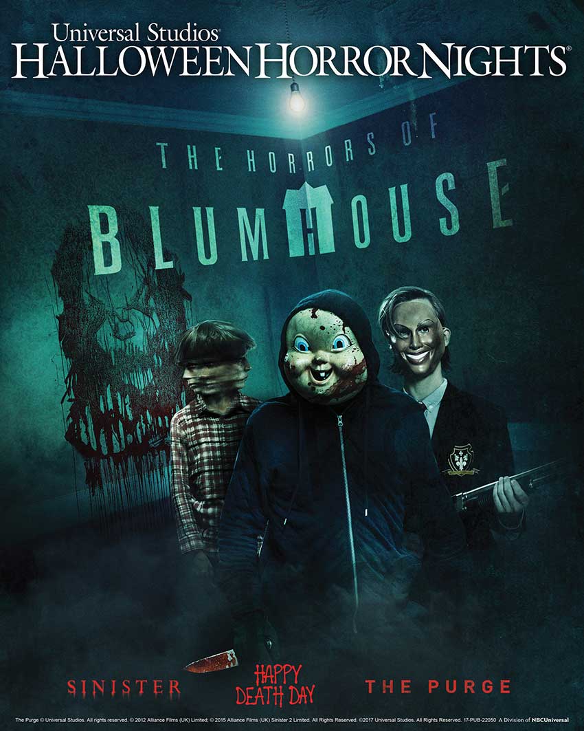 Two New Halloween Horror Nights Mazes Based On The Purge, Sinister and Upcoming Happy Death Day Announced