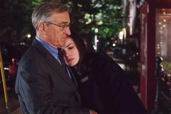 Anne Hathaway Plays Boss To Robert DeNiro in 'The Intern' New Movie Trailer