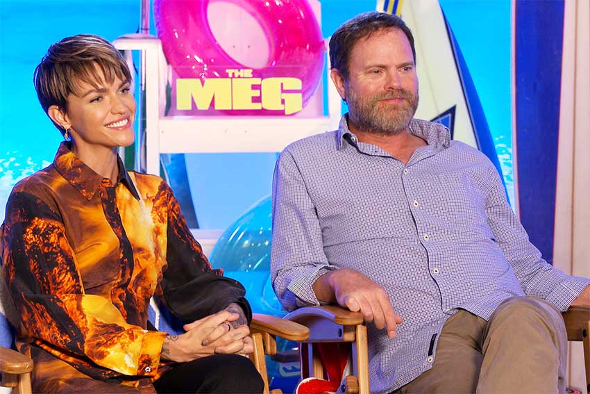 The Meg Ruby Rose Rainn Wilson interview