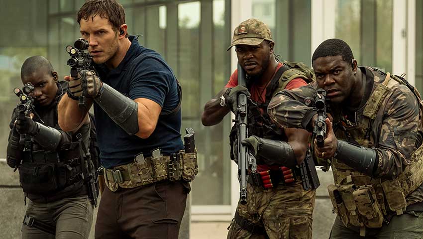 ‘The Tomorrow War's' Chris Pratt and Costars Reveal Some Stunts Challenged Their Fear of Heights