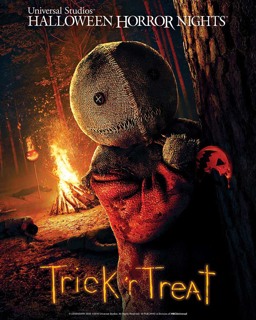 Trick r Treat Movie Inspires New Maze At Universal Studio's Halloween Horror Nights