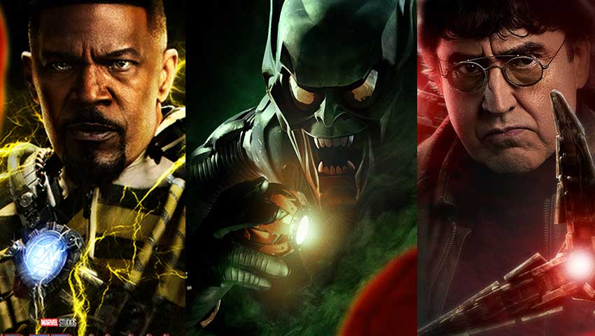 Green Goblin, Electro and Doc Ock Featured on 'Spider-Man: Far From Home' Posters