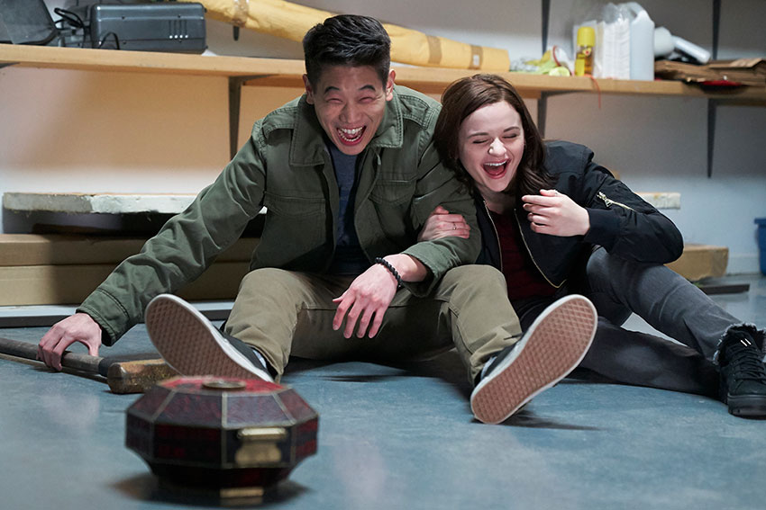 Wish Upon Ki Hong Lee Joey King set