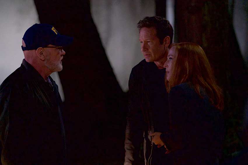 XFiles Season 11 Mitch Pileggi Gillian Anderson David Duchovny