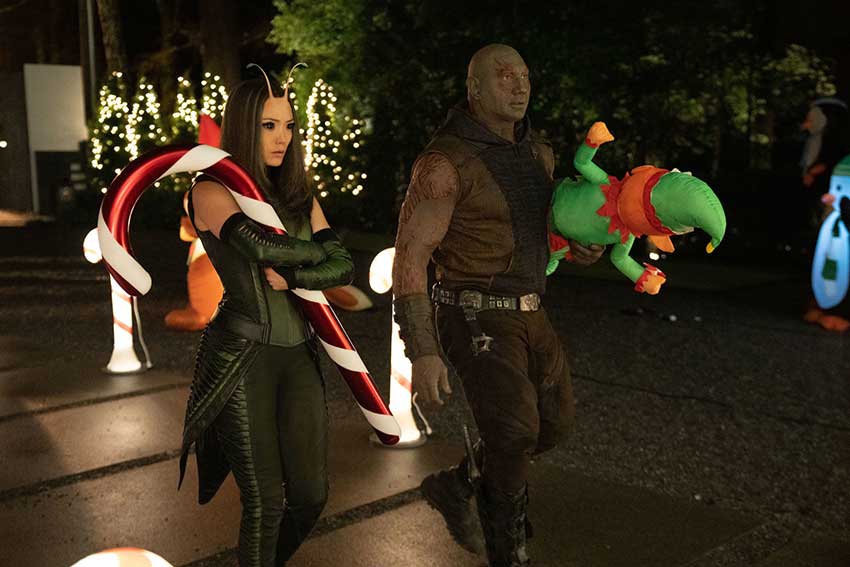 dave bautista pom klementieff guardians of the galaxy disney plus special
