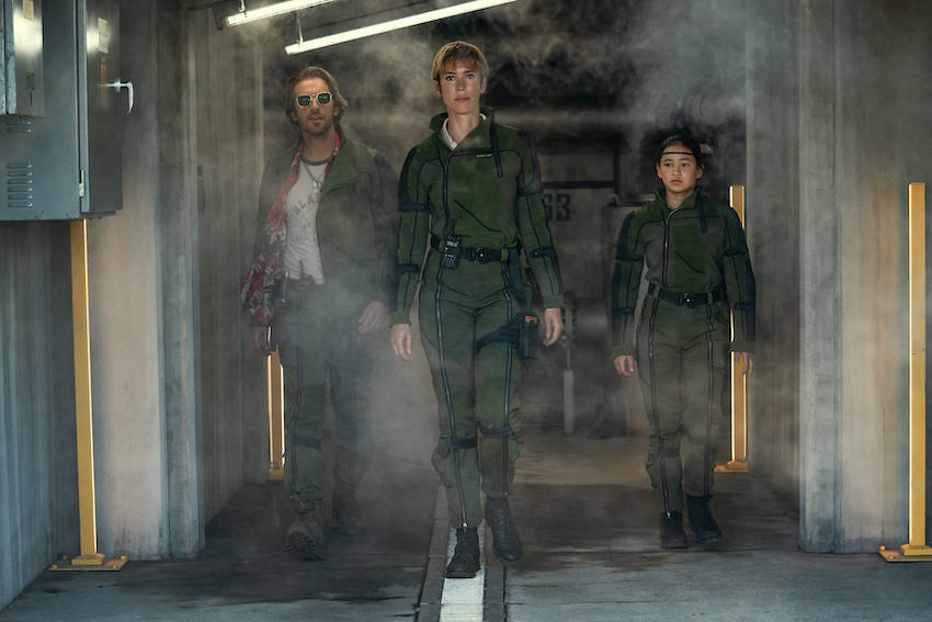 Godzilla x Kong: The New Empire starring Dan Stevens, Rebecca Hall and Kaylee Hottle