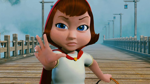 Little Red Riding Hood in Hoodwinked Too!