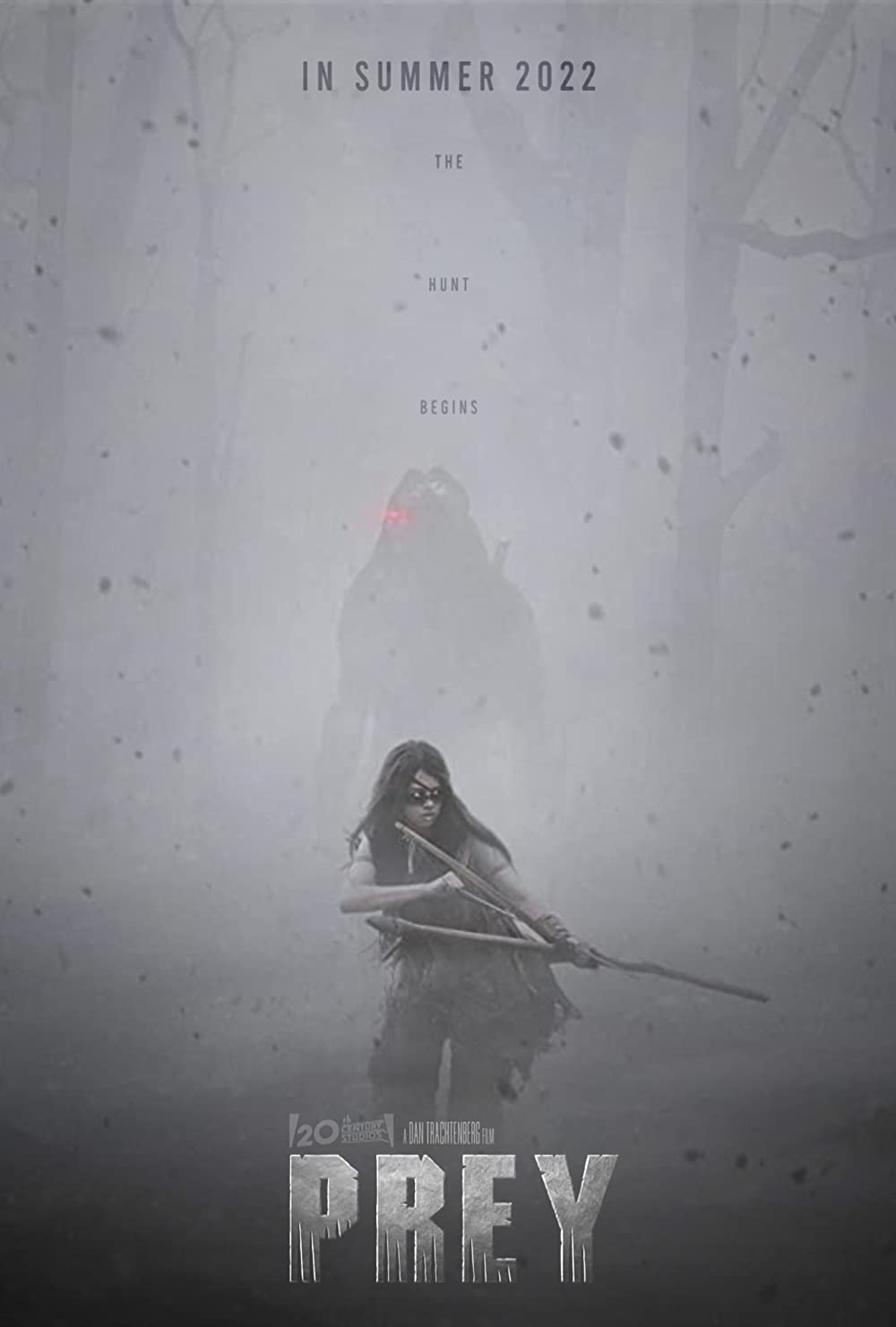 Prey movie poster 2022