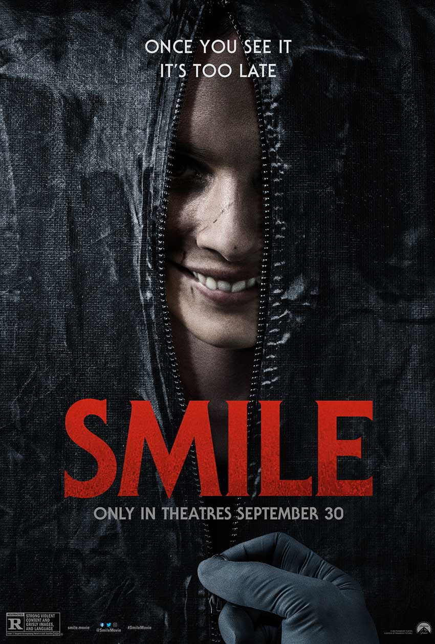 New Horror Movie Poster and Trailer: Smile
