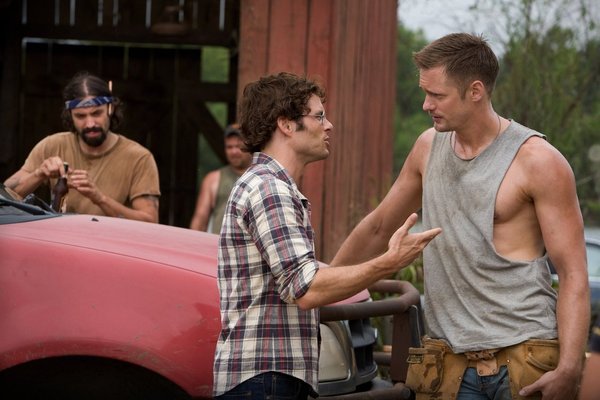 Movie Clip: Alexander Skarsgård &amp; James Marsden in STRAW DOGS