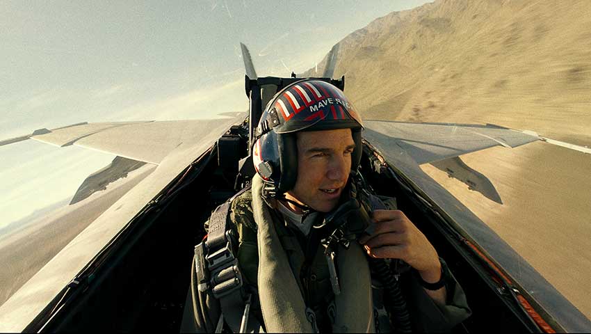 Tom Cruise in Top Gun: Maverick
