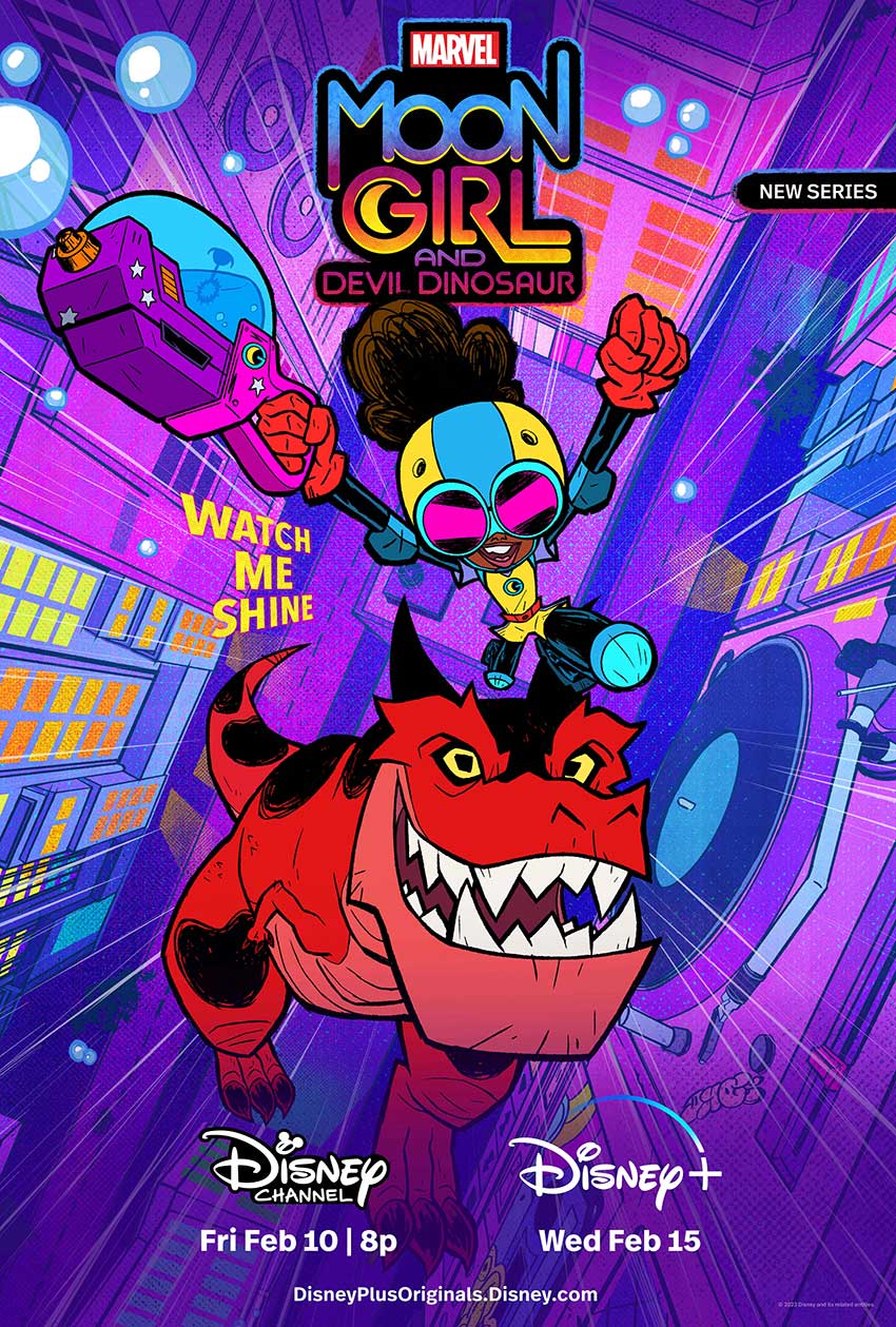 'Marvel's Moon Girl and Devil Dinosaur' Trailer, Poster and Soundtrack News