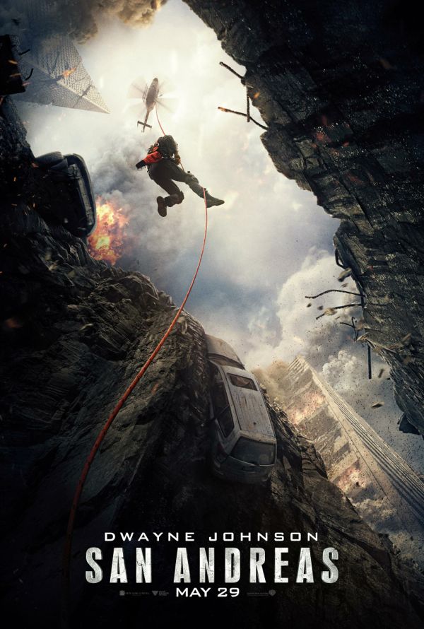 San Andrea movie Dwayne Johnson-movie-poster