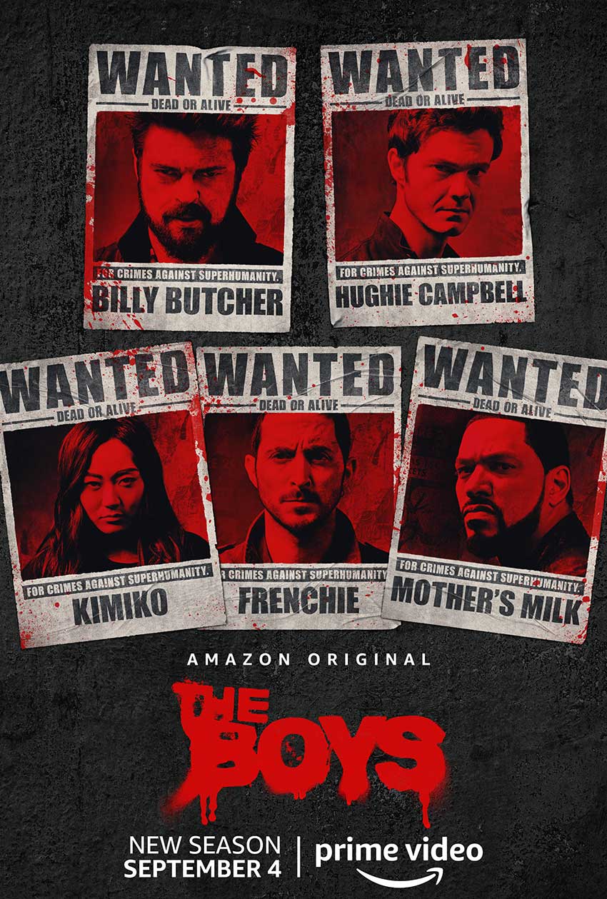 New Movie Poster and Teaser Trailer: The Boys Season 2 Is More Bonkers