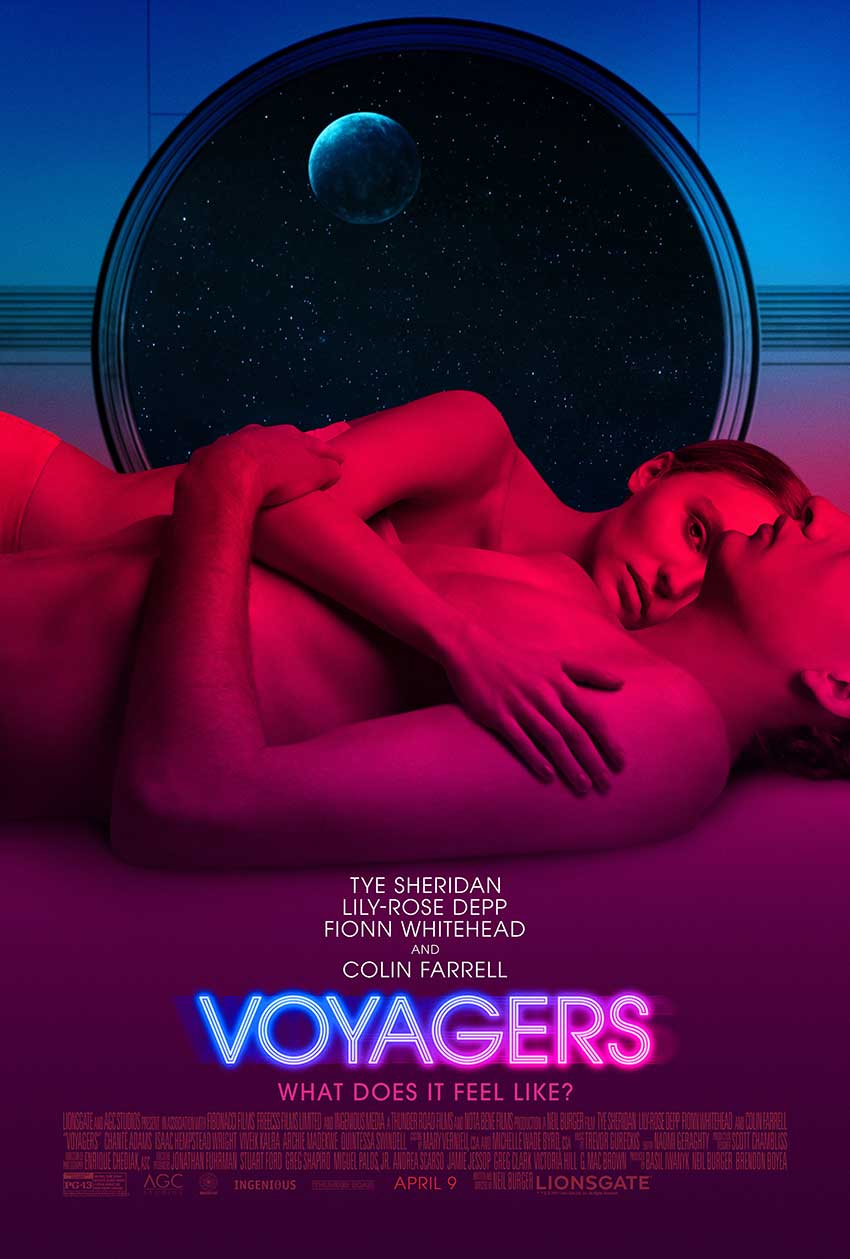 New Trailer and Movie Poster: 'Voyagers' with Colin Farrell, Tye Sheridan, Lily-Rose Depp