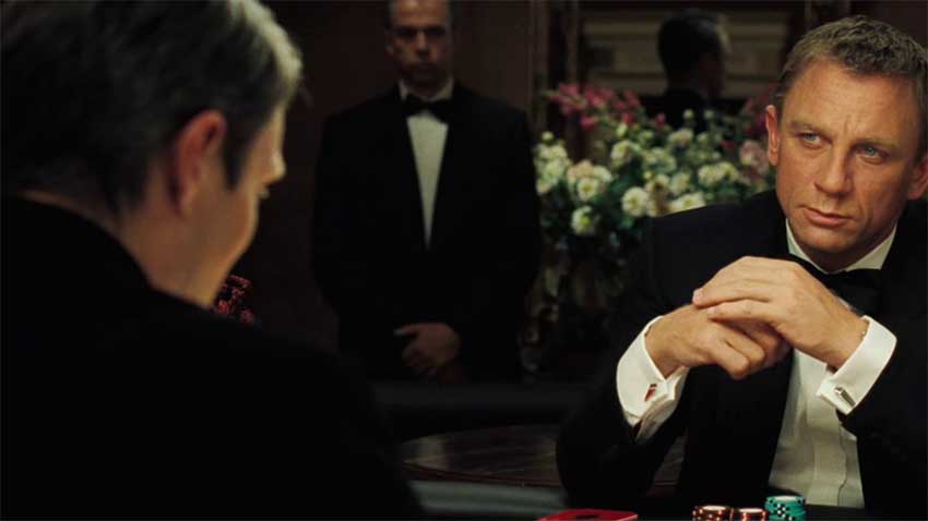 Daniel Craig in James Bond movie, Casino Royale (2006)