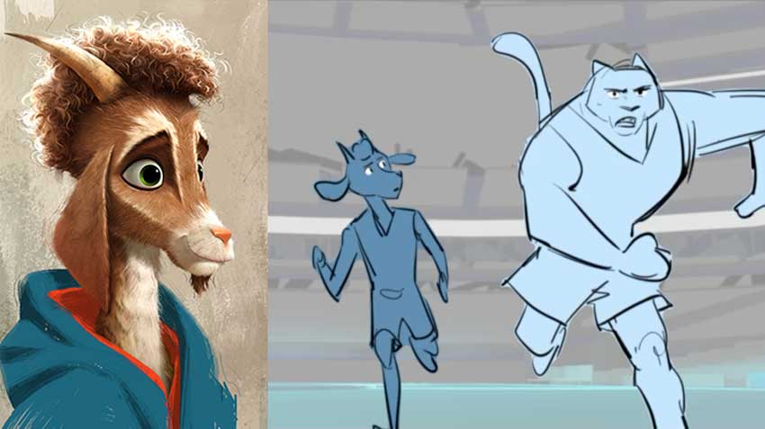 Behind the Scenes of Sony Pictures Animation's GOAT