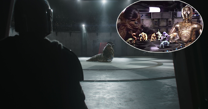 'The Mandalorian &amp; Grogu' Revives a Classic Star Wars Easter Egg With the Original Holochess Creatures