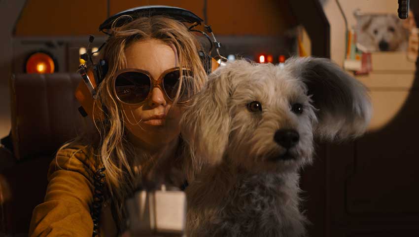 Supergirl and Krypto in Supergirl movie 2026