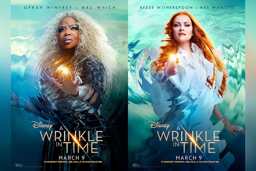 A Wrinkle in Time character movie posters