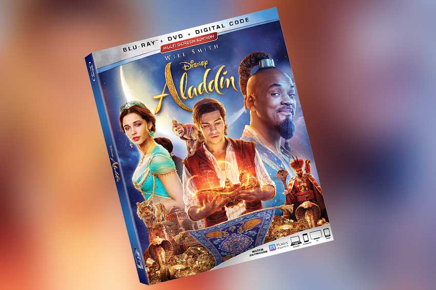 Aladdin Bluray DVD 4K release