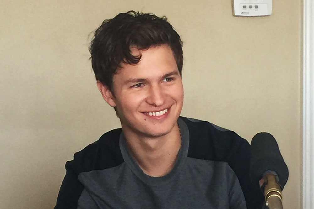 Ansel Elgort Baby Driver interview