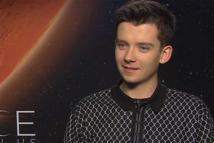 Asa Butterfield Space Between Us interview