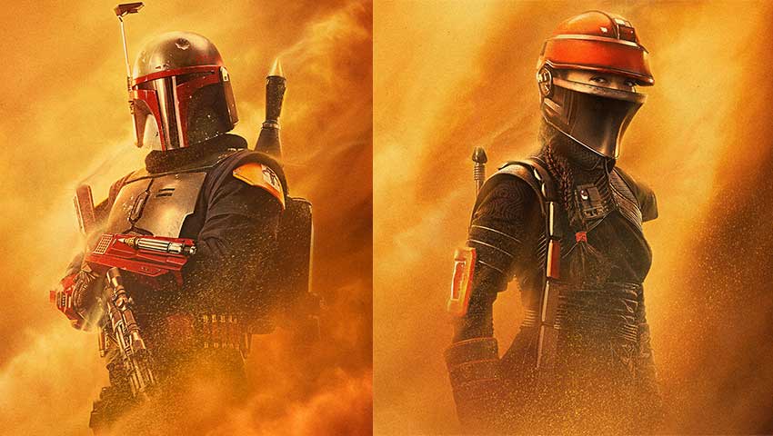 Book of Boba Fett character posters