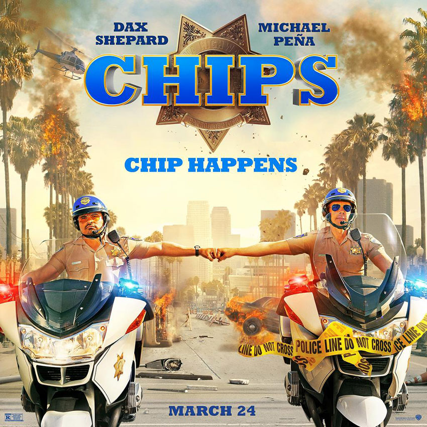 CHIPs movie poster 2016
